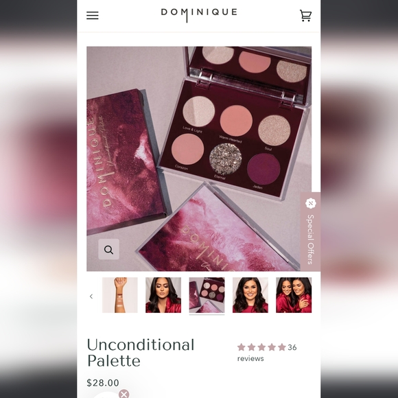 Dominique Unconditional Palette - Picture 3 of 5